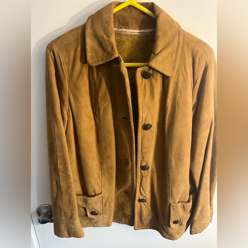 Vintage Handmade Women’s Suede Jacket